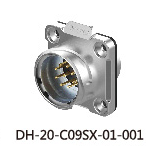 Разъем, 9 контактов, блочная часть, папа, IP67