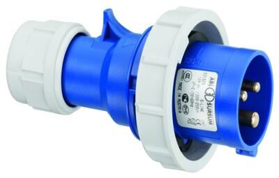 Вилка кабельная 3P 16А 400V, IP67, ABL