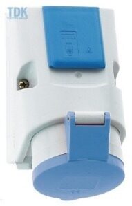 Комбинированный корпус 16A SCHUKO 16A CEE