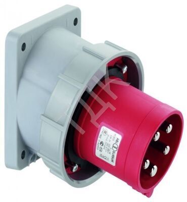 Вилка кабельная для монтажа на поверхность 4Р 125А 230V IP67, ABL